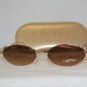 Brand New Caviar Silver & Gold Sunglasses: Mod. 1670 (C16) & Case