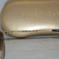 Brand New Caviar Black & Gold W/ Brown Lenses Sunglasses: Mod. 4507 (C34) & Case