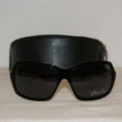 Brand New Kenneth Cole Shiny Black Sunglasses: Mod. 4071 (BR) 60-14 & Case