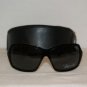 Brand New Kenneth Cole Shiny Black Sunglasses: Mod. 4071 (BR) 60-14 & Case