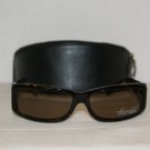 Brand New Kenneth Cole Dark Tortoise Sunglasses: Mod. 4100 (95) 59-15 & Case