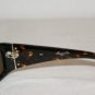 Brand New Kenneth Cole Dark Tortoise Sunglasses: Mod. 4100 (95) 59-15 & Case