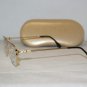 Brand New Caviar Black/Silver & Gold Eyeglasses: Mod. 1849 (C24) 54-18 & Case