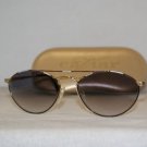 Brand New Caviar Black & Gold Sunglasses: Mod. 4507 (C34) & Case