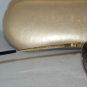 Brand New Caviar Black & Gold Sunglasses: Mod. 4507 (C34) & Case