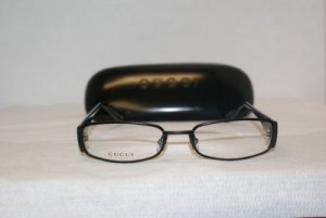 Brand New Gucci Black Eyeglasses: Mod. 2825 &Case