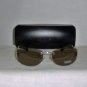 B. New Calvin Klein Gold Sunglasses: Mod. 415S & Case