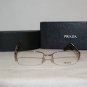 Brand New Prada Shiny Brown Eyeglasses: Mod. VPR 69I (1B1-1O1) 50-17 & Case
