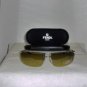 B. New Fendi Shiny Gold Sunglasses: Mod. FS 273 & Case