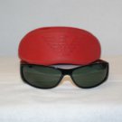B. New Emporio Armani Black Sunglasses Mod 9066 & Case
