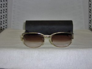 Brand New Cazal Gold Sunglasses: Mod. 289 & Case