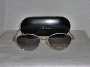 Brand New Fendi Palladium Sunglasses: Mod. 43 & Case