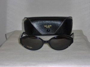 Brand New Kate Spade Black Sunglasses: Mod. Rubin & Case