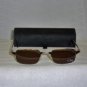 B. New Cazal Titanium Gold Sunglasses: Mod. 776 & Case
