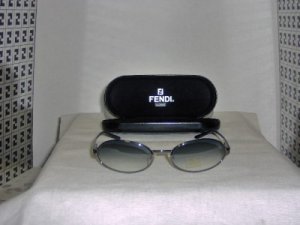 Brand New Fendi Ruthenium Sunglasses: Mod. FS266 & Case