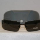 Brand New Miu Miu Gunmetal Sunglasses: Mod. SMU 58D & Case