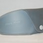 Brand New Miu Miu Gunmetal Sunglasses: Mod. SMU 58D & Case