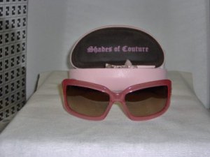 Brand New Juicy Couture Pink Sunglasses: Mod. P & Case
