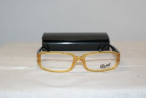 Brand New Persol Yellow Eyeglasses: Mod. 2906-V & Case