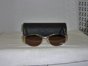 Brand New Cazal Gold Sunglasses: Mod. 293 & Case