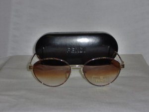 Brand New Fendi Tortoise Sunglasses: Mod. 43 & Case