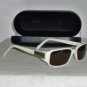 Brand New Donna Karan White Sunglasses: 1547 & Case