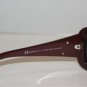 B. New Valentino Burgundy Sunglasses: Mod. 5551 & Case