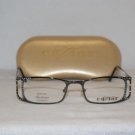 Brand New Caviar Gunmetal Eyeglasses: Mod. 1775 & Case
