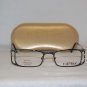 Brand New Caviar Gunmetal Eyeglasses: Mod. 1775 & Case