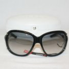 Brand New Diesel Shiny Black Sunglasses: Mod. 0086 & Case