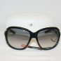 Brand New Diesel Shiny Black Sunglasses: Mod. 0086 & Case