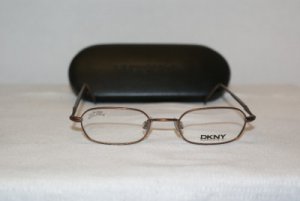 Brand New DKNY Brown Eyeglasses: Mod. 6236 & Case