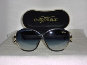 Brand New Caviar Black Sunglasses: Mod. 6295 & Case
