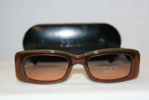 Brand New Fendi Brown Sunglasses: Mod. FS245 & Case