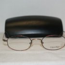 Brand New Calvin Klein Tortoise Brown Eyeglasses: Mod. 145 (552) & Case