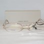 B. New Giorgio Armani Pink Eyeglasses: Mod. 137 & Case