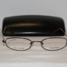 B. New Calvin Klein Eyeglasses: Mod. 557 (007) & Case