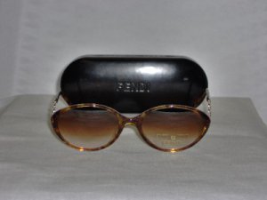 Brand New Fendi Tortoise Sunglasses: Mod. 68 & Case