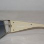 Brand New Juicy Couture Shiny Silver Sunglasses: Mod. Petula (01W2) & Case