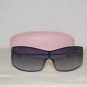 Brand New Juicy Couture Shiny Silver Sunglasses: Mod. Petula (01W2) & Case