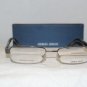 B. New Giorgio Armani Silver Eyeglasses Mod. 297 & Case