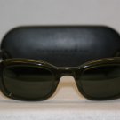 Brand New Donna Karan Olive Sunglasses: Mod. 212 & Case