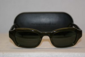 Brand New Donna Karan Olive Sunglasses: Mod. 212 & Case