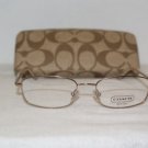 Brand New Coach Sand Eyeglasses: Mod. Riley & Case