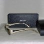 Brand New Prada Silver Sunglasses: Mod. VPR 63I & Case