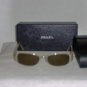 Brand New Prada Silver Sunglasses: Mod. VPR 63I & Case