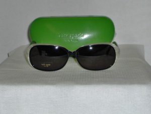 Brand New Kate Spade Black Sunglasses: Mod. Ella & Case