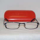 Brand New Valentino Shiny Blue Eyeglasses: Mod. 5255 (0W41) 50-17 & Case
