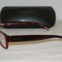 Brand New Dolce & Gabbana Red Eyeglasses: Mod. 3104 (1575) 53-16 & Case
