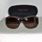 Brand New Ralph Lauren Chocolate Sunglasses: 907 & Case